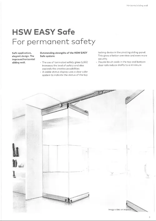 HSW Easy Safe Permanent Safety letölthető katalógus PDF