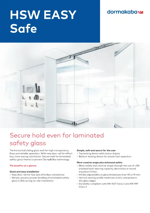HSW Easy Safe szakmai katalógus letöltése