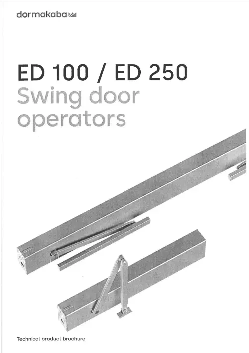 ED 100 - ED 250 katalógus letöltése